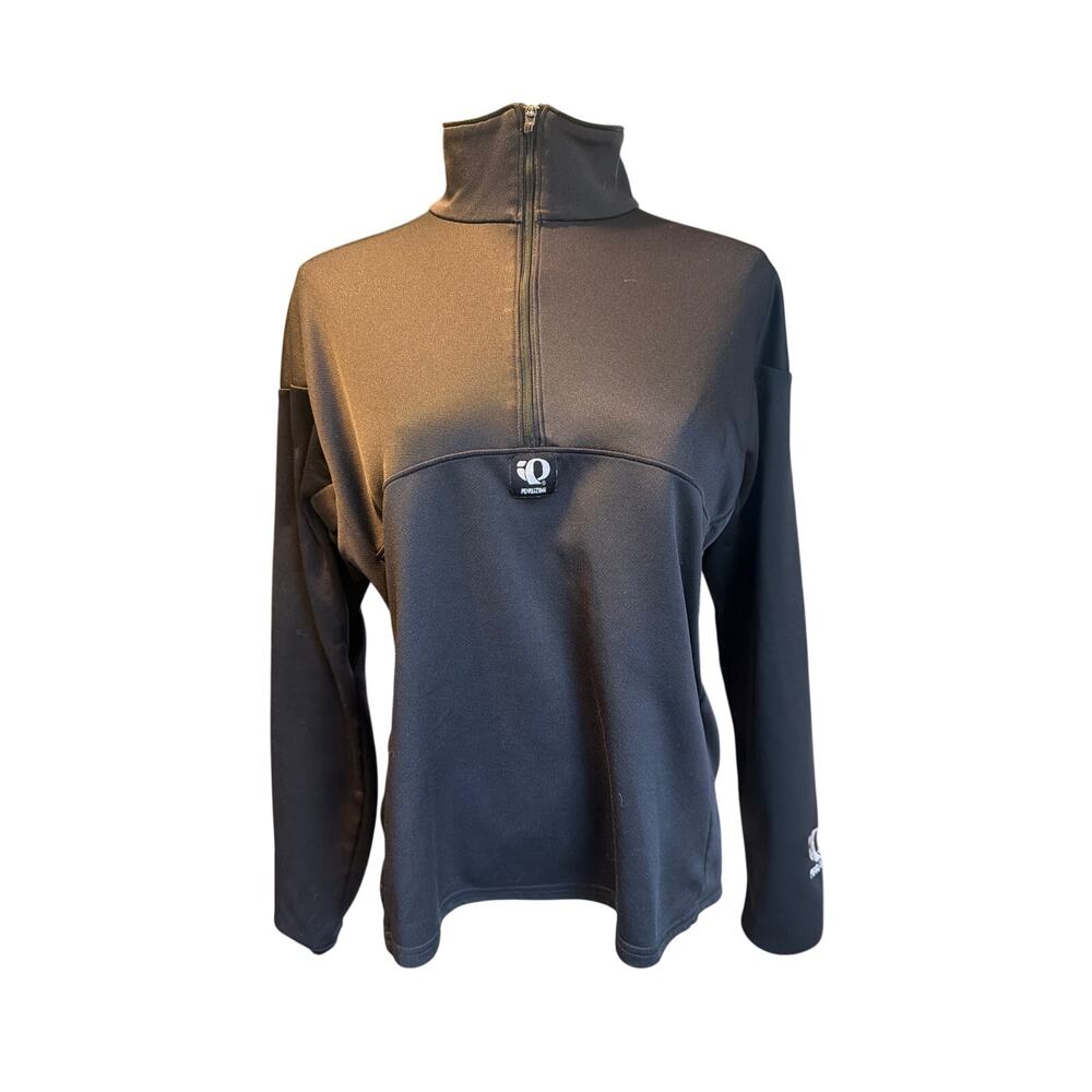 Pearl Izumi Women's Black Quarter Zip Riding Pull Over. Size Medium